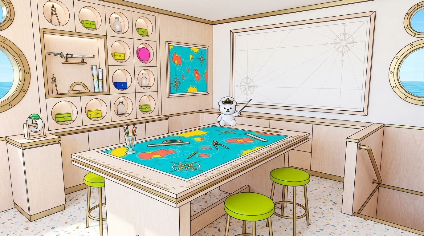 才能開花のシナリオ 地図
